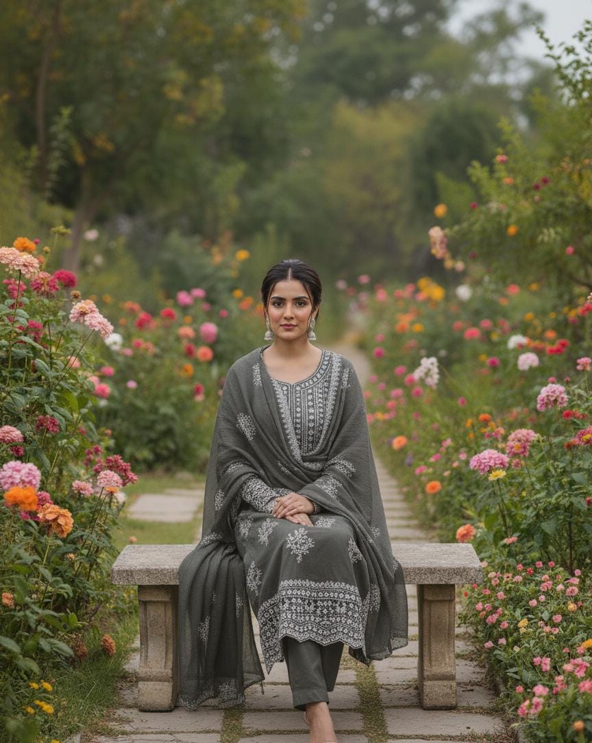 Elegant Embroidered Sequence Work Designer Suit Set in Heavy Fendy Silk for Party Wear
