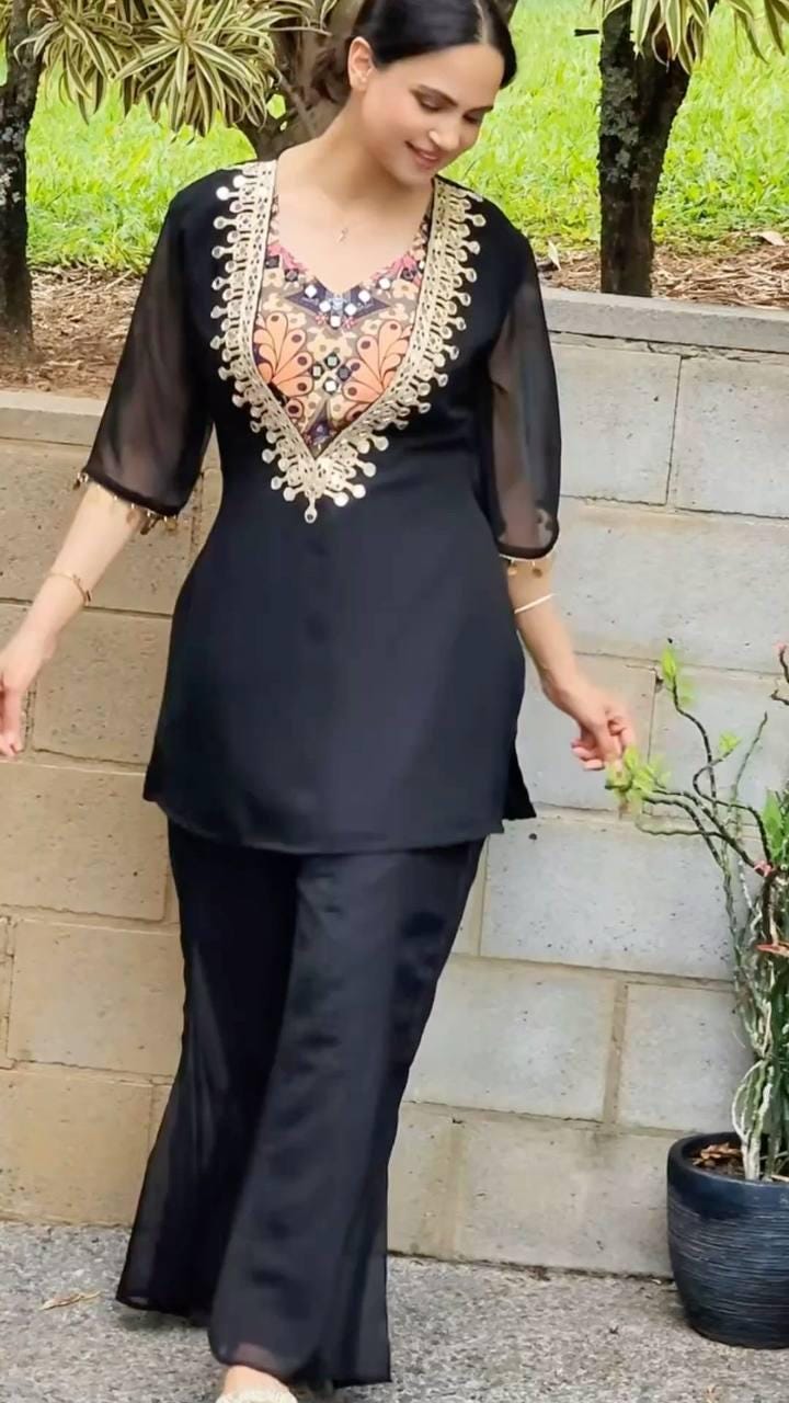 New Party Wear Designer Kurta & Kurtis Suit Set for Women
