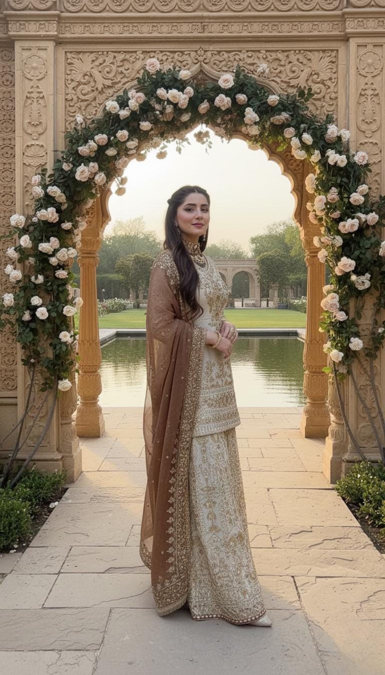 Designer Heavy Embroidered Kurta Palazzo Dupatta Set